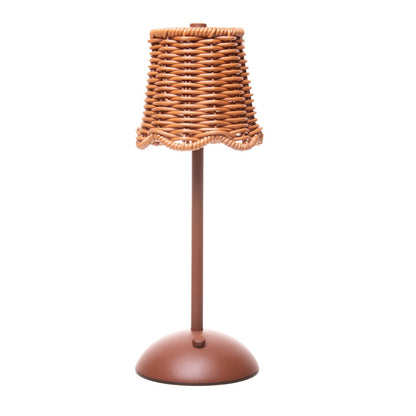 Luminária de Mesa Led Lagoon Marrom Metal - Wolff