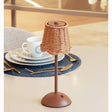 Luminária de Mesa Led Lagoon Marrom Metal - Wolff