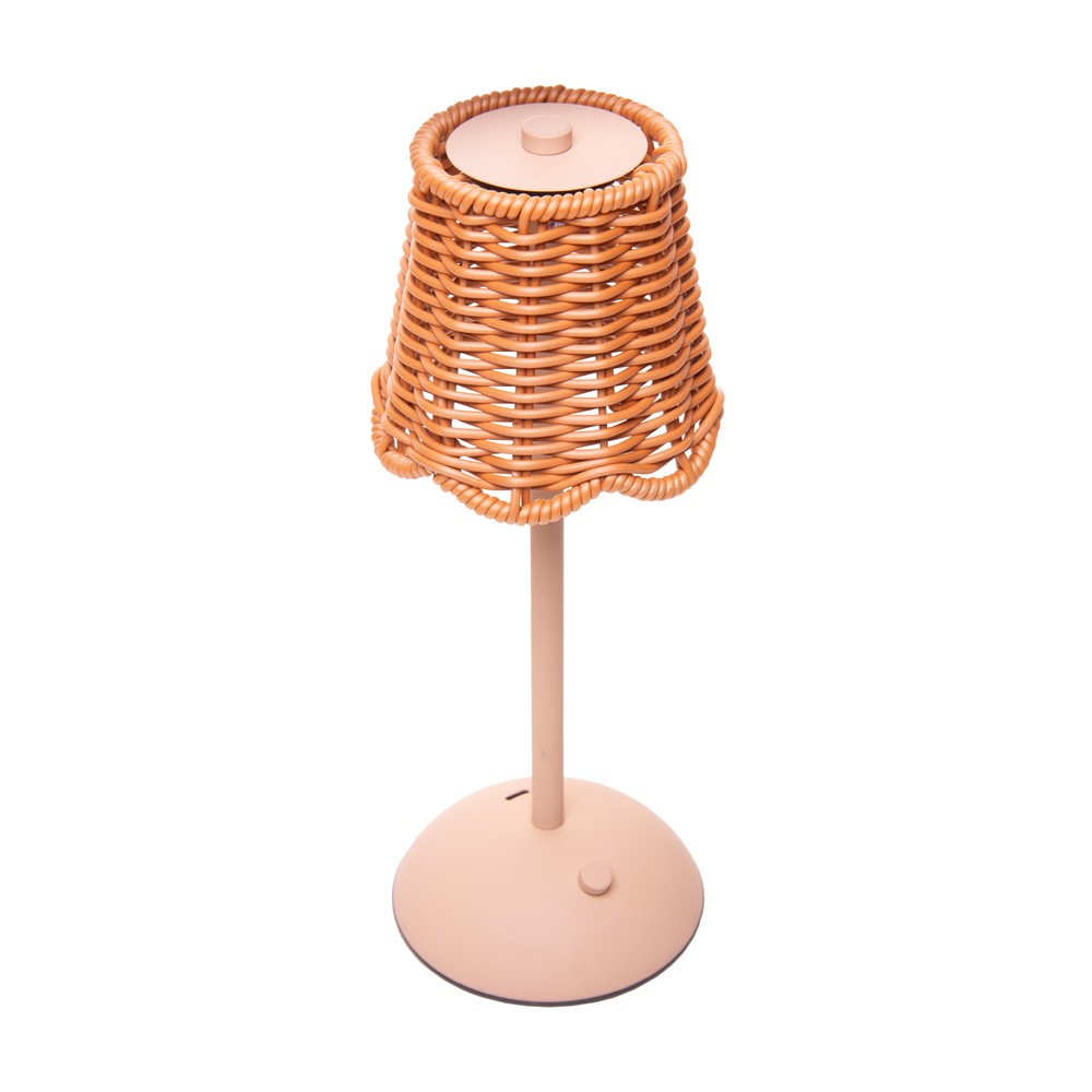 Luminária de Mesa Led Lagoon Bege Metal - Wolff