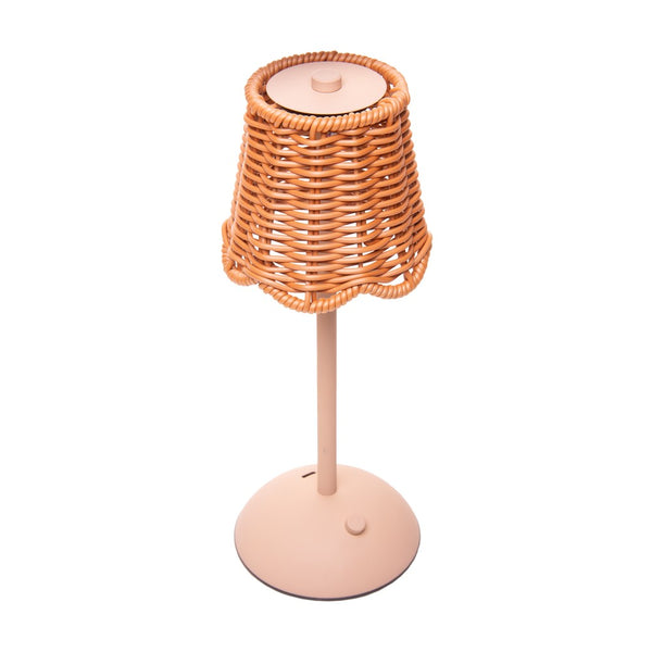 Luminária de Mesa Led Lagoon Bege Metal - Wolff