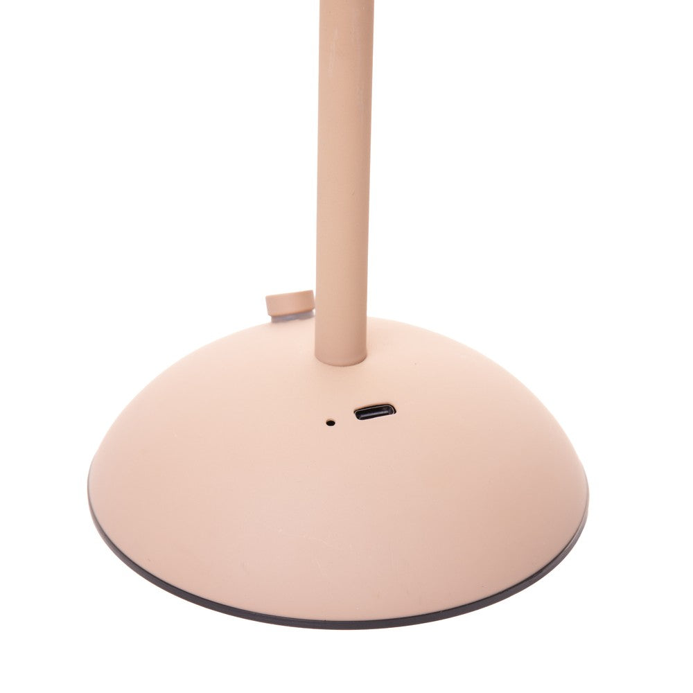 Luminária de Mesa Led Lagoon Bege Metal - Wolff