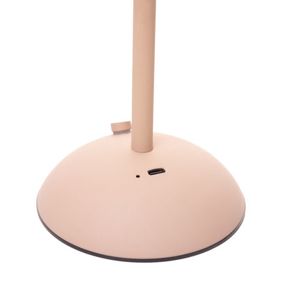 Luminária de Mesa Led Lagoon Bege Metal - Wolff