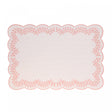 Lugar Americano Sereno 45cm x 30cm Rosa PVC - Wolff