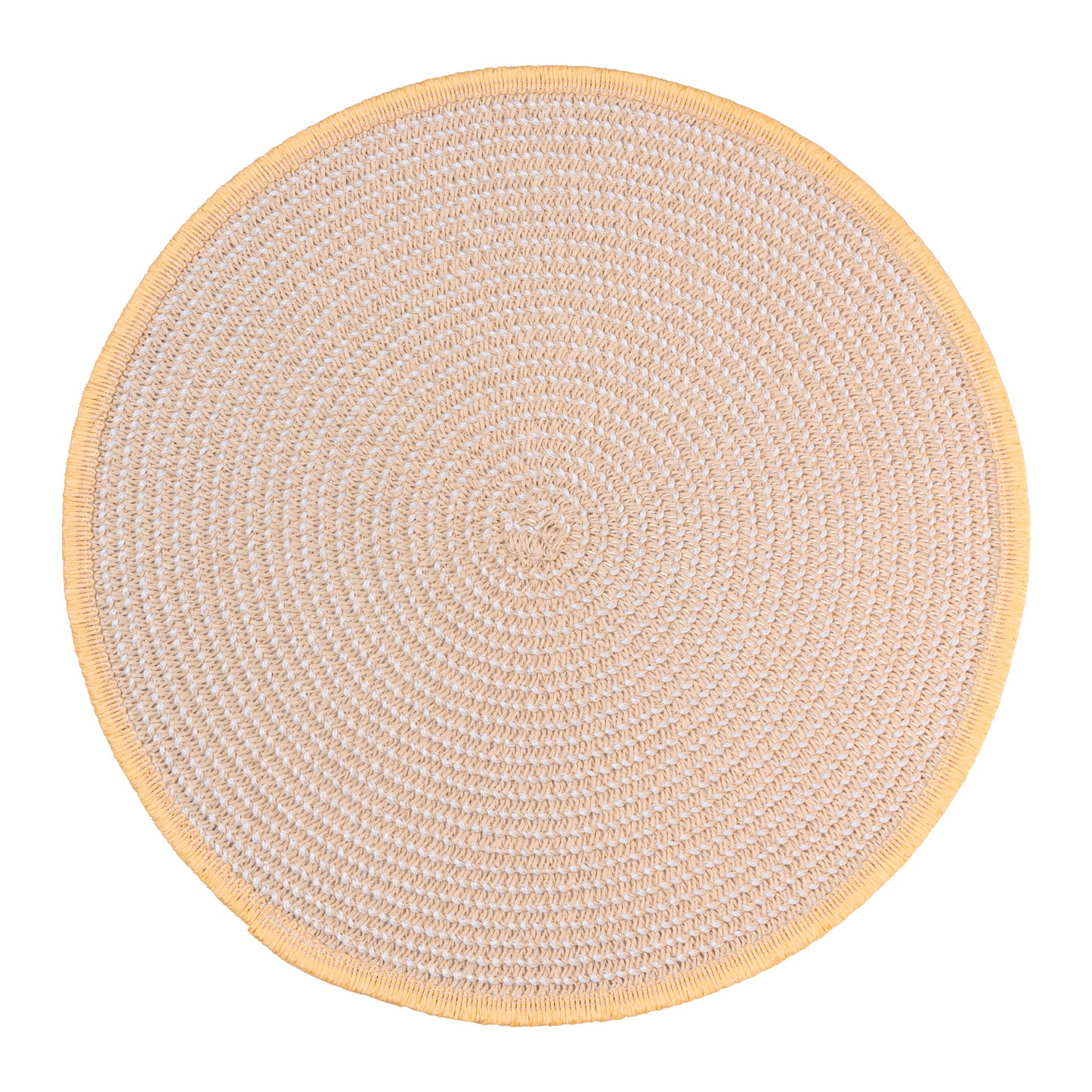 Lugar Americano Borda do Campo 37cm Amarelo Papel - Wolff