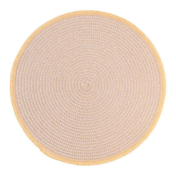 Lugar Americano Borda do Campo 37cm Amarelo Papel - Wolff