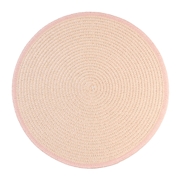 Lugar Americano Borda do Campo 37cm Rosa Papel - Wolff