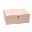 Caixa Decorativa Vértil 24,5cm x 17cm x 10cm Bege MDF - Wolff
