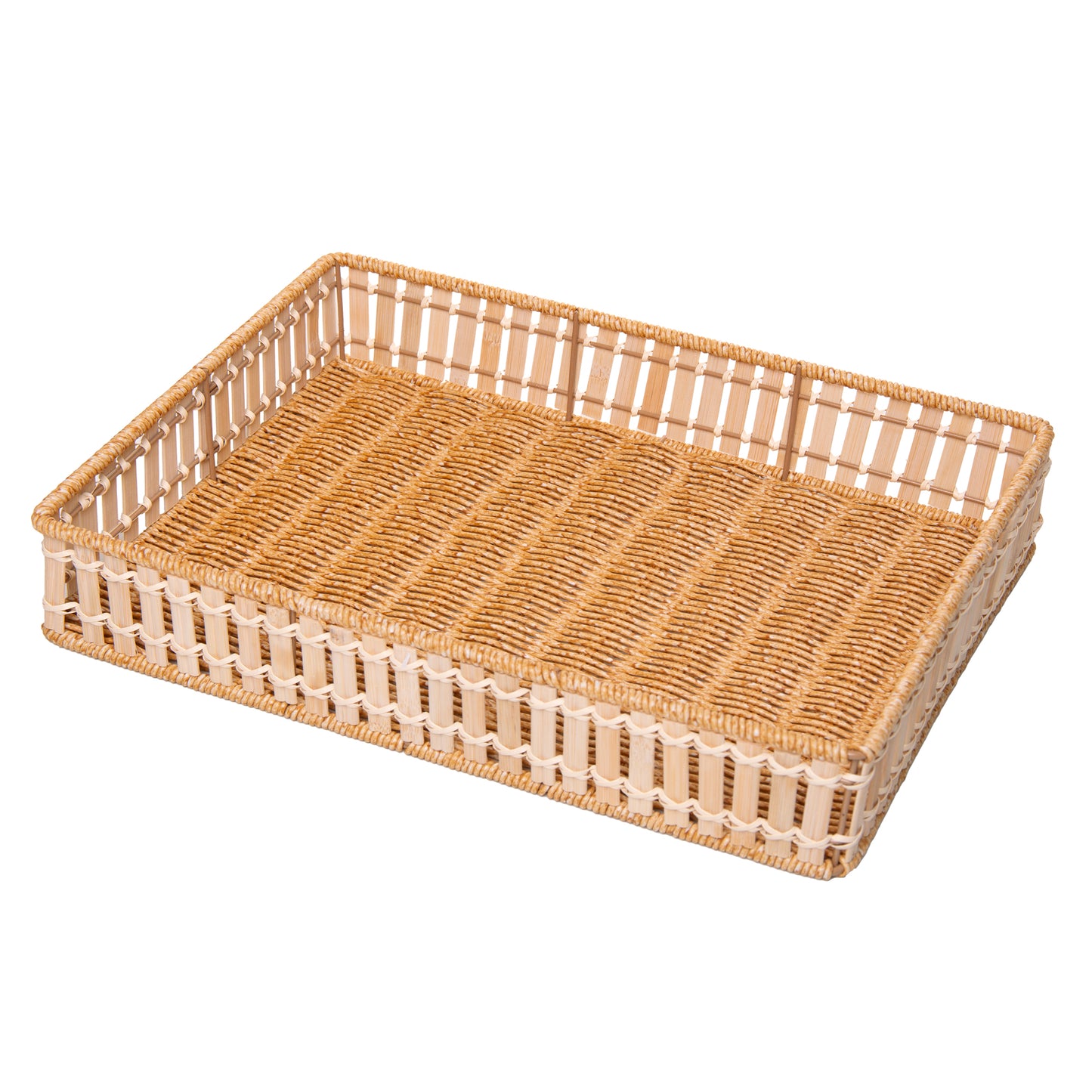 Bandeja Retangular Ordeli 32cm x 22cm x 7cm Plástico - Wolff