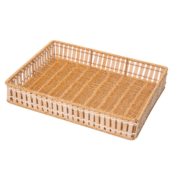 Bandeja Retangular Ordeli 32cm x 22cm x 7cm Plástico - Wolff