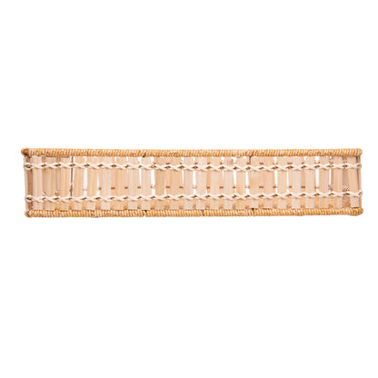 Bandeja Retangular Ordeli 32cm x 22cm x 7cm Plástico - Wolff