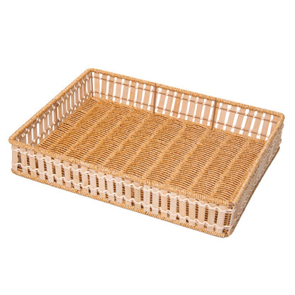 Bandeja Retangular Ordeli 32cm x 22cm x 7cm Plástico - Wolff