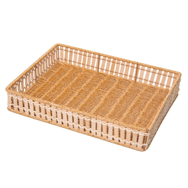 Bandeja Retangular Ordeli 32cm x 22cm x 7cm Plástico - Wolff