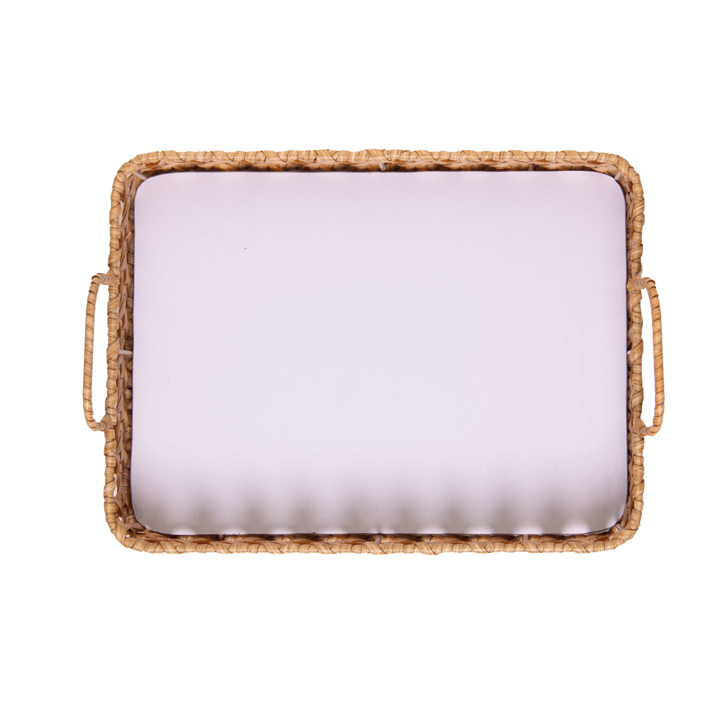 Bandeja Retangular Trançarte 24cm x 17cm x 5cm Plástico - Wolff