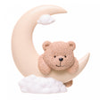 Figura Decorativa Ursinho nas Nuvens Teddy Charm Resina - Wolff