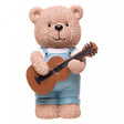 Figura Decorativa Ursinho com Violão Teddy Charm Resina - Wolff