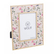 Porta-Retrato Blossom Garden 10cm x 15cm Dourado Metal - Wolff