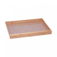 Bandeja Com Sisal Natural 35cm x 25cm Bambu - Wolff