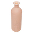 Vaso Toque de Jardim 20cm x 7cm Nude Leitoso Vidro - Wolff