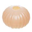 Vaso Esférico 8cm x 5,5cm Nude Leitoso Vidro - Wolff