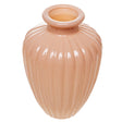 Vaso Esférico 11cm x 7cm Nude Leitoso Vidro - Wolff