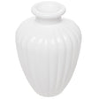 Vaso Esférico 11cm x 7cm Branco Leitoso Vidro - Wolff