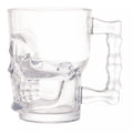 Caneca para Chopp e Cerveja de Vidro Caveira Rock Style 510ml - Lyor