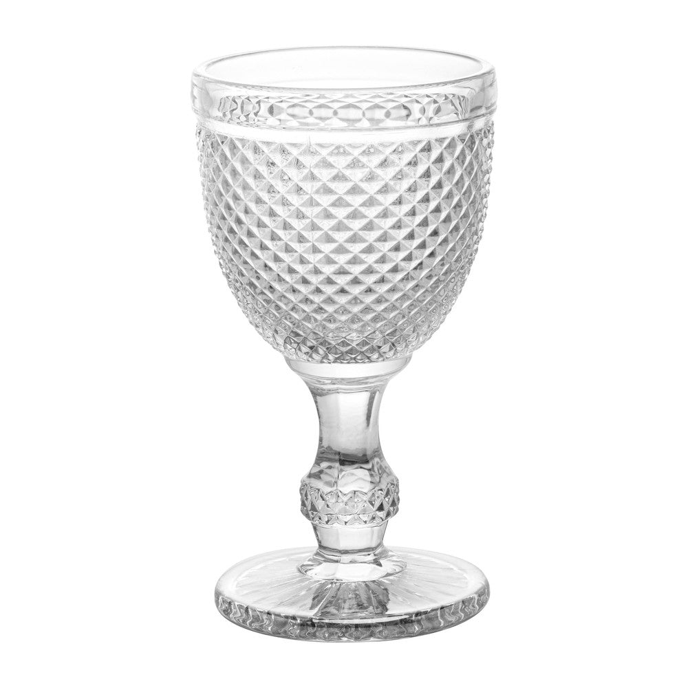 Conjunto 6 Taças de Água De Vidro Bico De Jaca 300Ml - Wolff