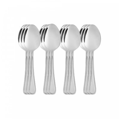 Conjunto 12 Colheres de Aço Inox para Sobremesa Avalon - Wolff