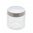 Pote de Vidro com Tampa de Aço Inox Sydney - Lyor