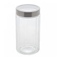 Pote de Vidro com Tampa de Aço Inox Sydney - Lyor