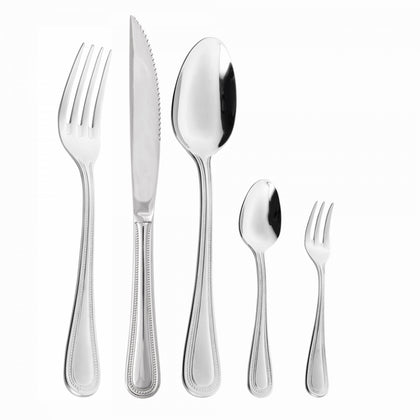 Faqueiro 30 Peças de Aço Inox Pérola - Wolff