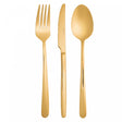 Faqueiro Viena 12 Peças  Dourado Aço Inox - Wolff