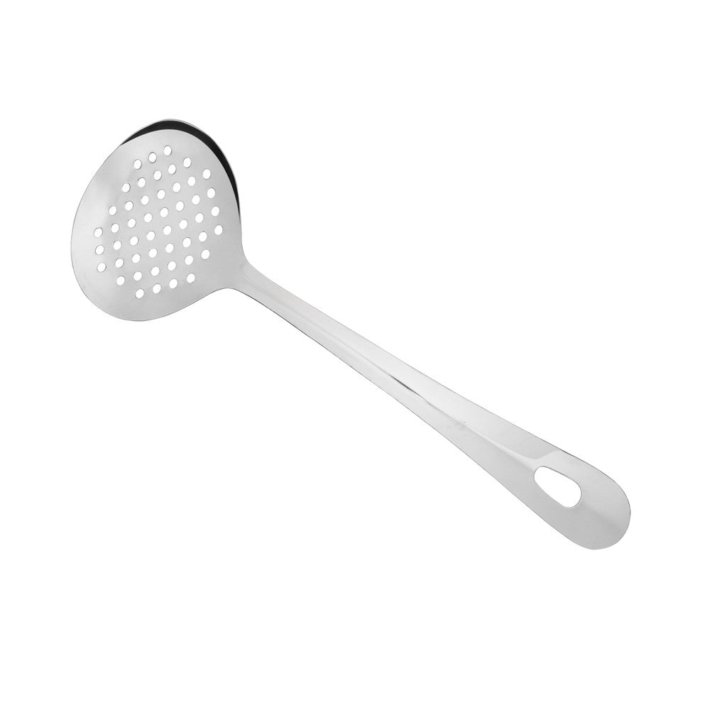 Escumadeira com Furo 32,5cm Aço Inox - Rojemac Profissional