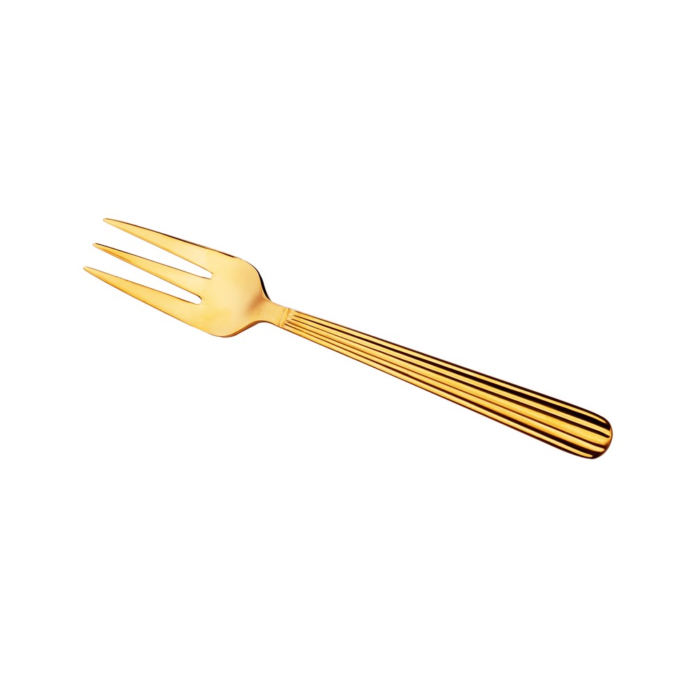 Faqueiro 30 Peças Manchester Dourado Aço Inox - Wolff