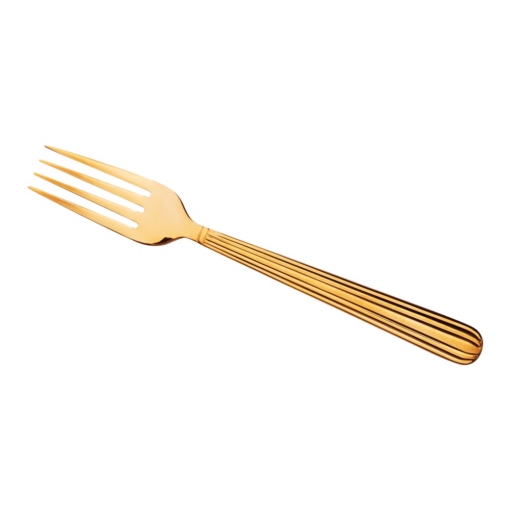Faqueiro 30 Peças Manchester Dourado Aço Inox - Wolff
