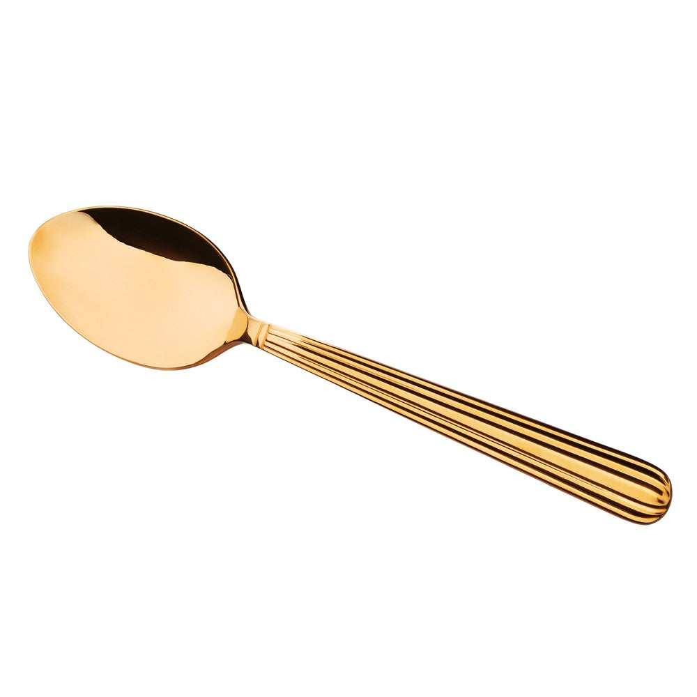 Faqueiro 30 Peças Manchester Dourado Aço Inox - Wolff