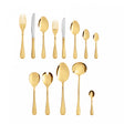 Faqueiro 101 Peças com Caixa Litografada Avalon Dourado Aço Inox - Wolff