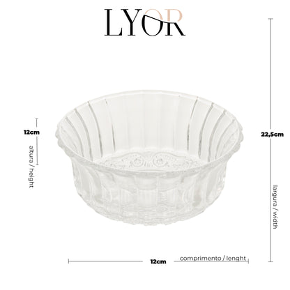 Conjunto 6 Bowls de Vidro Angel - Lyor