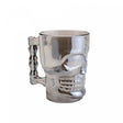 Caneca para Chopp e Cerveja de Vidro Caveira Rock Style - Lyor