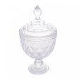 Potiche de Cristal com Pé Diamond - Lyor