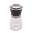 Moedor de Tempero de Vidro com Tampa Preta 170ml - Lyor