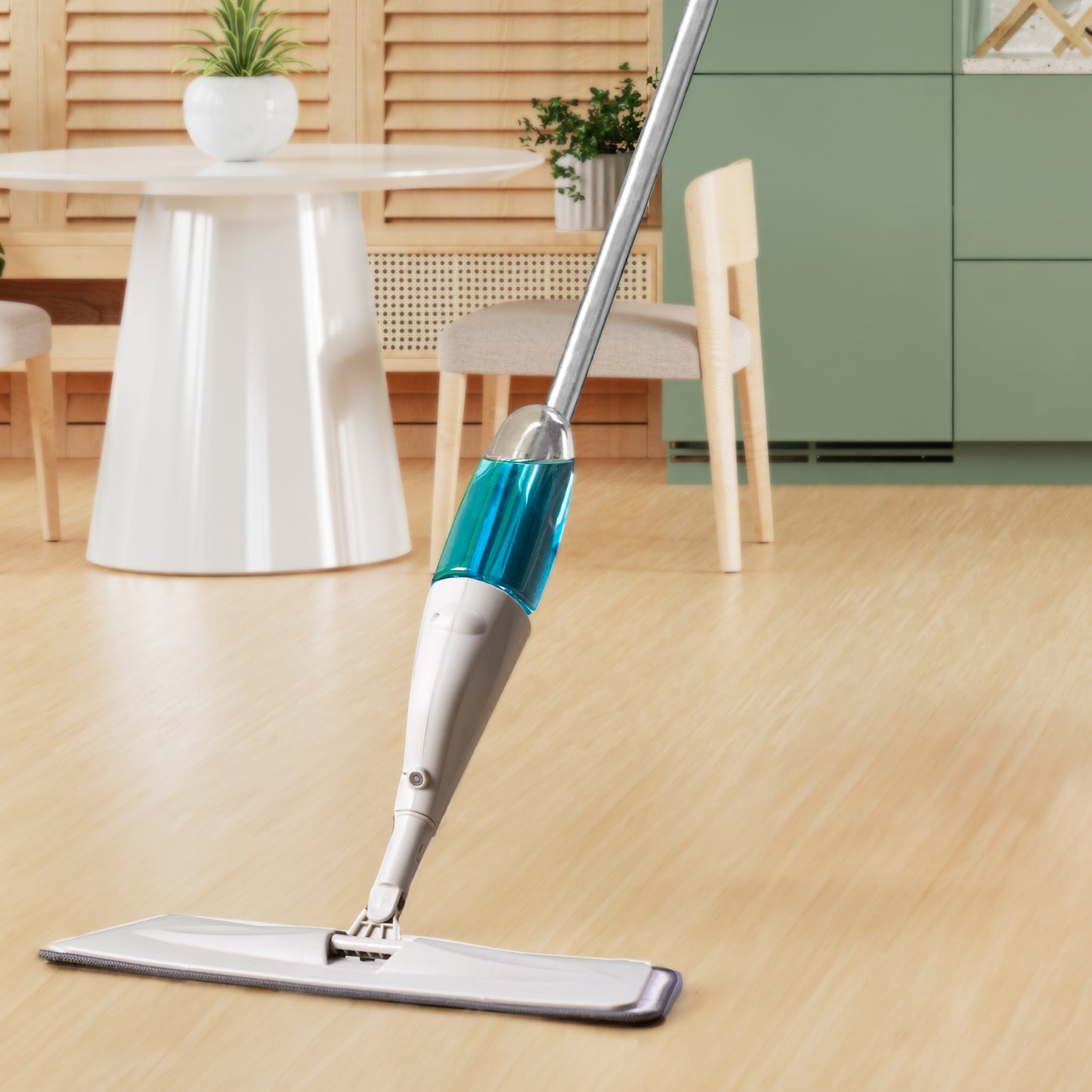 Mop Spray com Cabo Fixo e Reservatório de Água  - Lyor