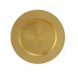 Sousplat de Plástico Opala Dourado 33cm - Lyor
