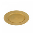 Sousplat de Plástico Opala Dourado 33cm - Lyor