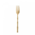 Conjunto 6 Garfos para Mesa de Bambu Elegant Champanhe - Lyor