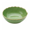Centro de Mesa Decorativo de Cerâmica Banana Leaf Verde 11,5cm x 10cm x 4,5cm Lyor