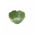 Centro de Mesa Decorativo de Cerâmica Banana Leaf Verde 13cm x 7cm Lyor