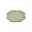 Folha Decorativa de Cerâmica Banana Leaf Verde 20cm x 20cm x 3cm Lyor