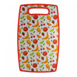 Tábua para Corte de Plástico Fruits Vermelha 37cm x 23cm x 1cm -  Lyor