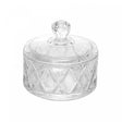 Potiche de Cristal Deli Diamond 10,5cm x 10,5cm x 9,5cm - Lyor